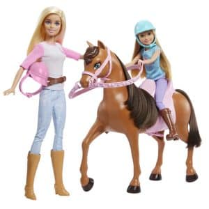 Barbie - Stacie dukker og deres yndige hest